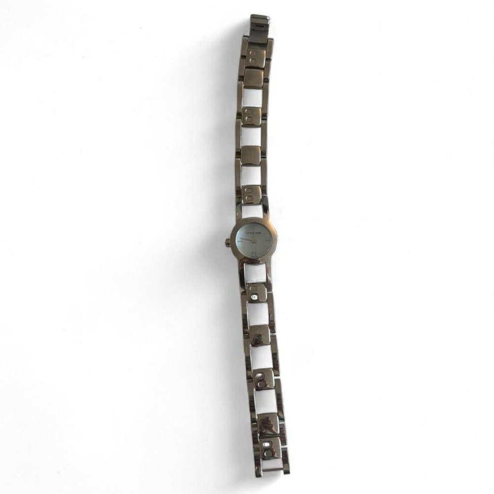 Bally Silver Geometric Smartwatch